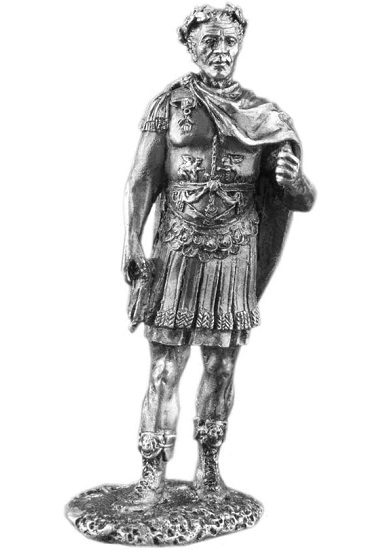roman caesar statuette