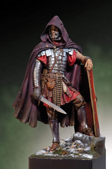 statuette legionnaire romain