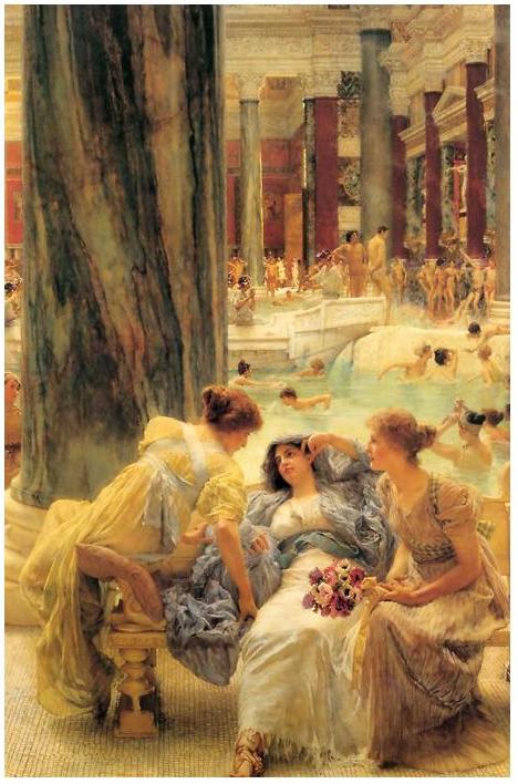 Baths of Caracalla Lawrence Alma Tadema