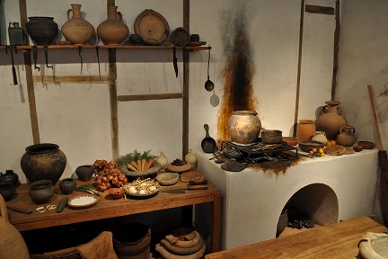 ancient roman kitchen
