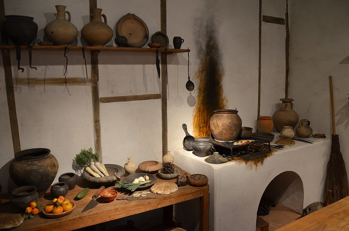 ancient roman kitchen