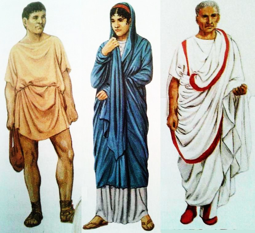 ancient roman clothing