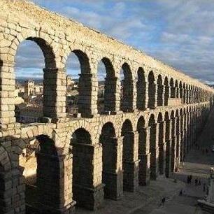 aqueduct of segovia small