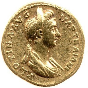 aureus coin plotina