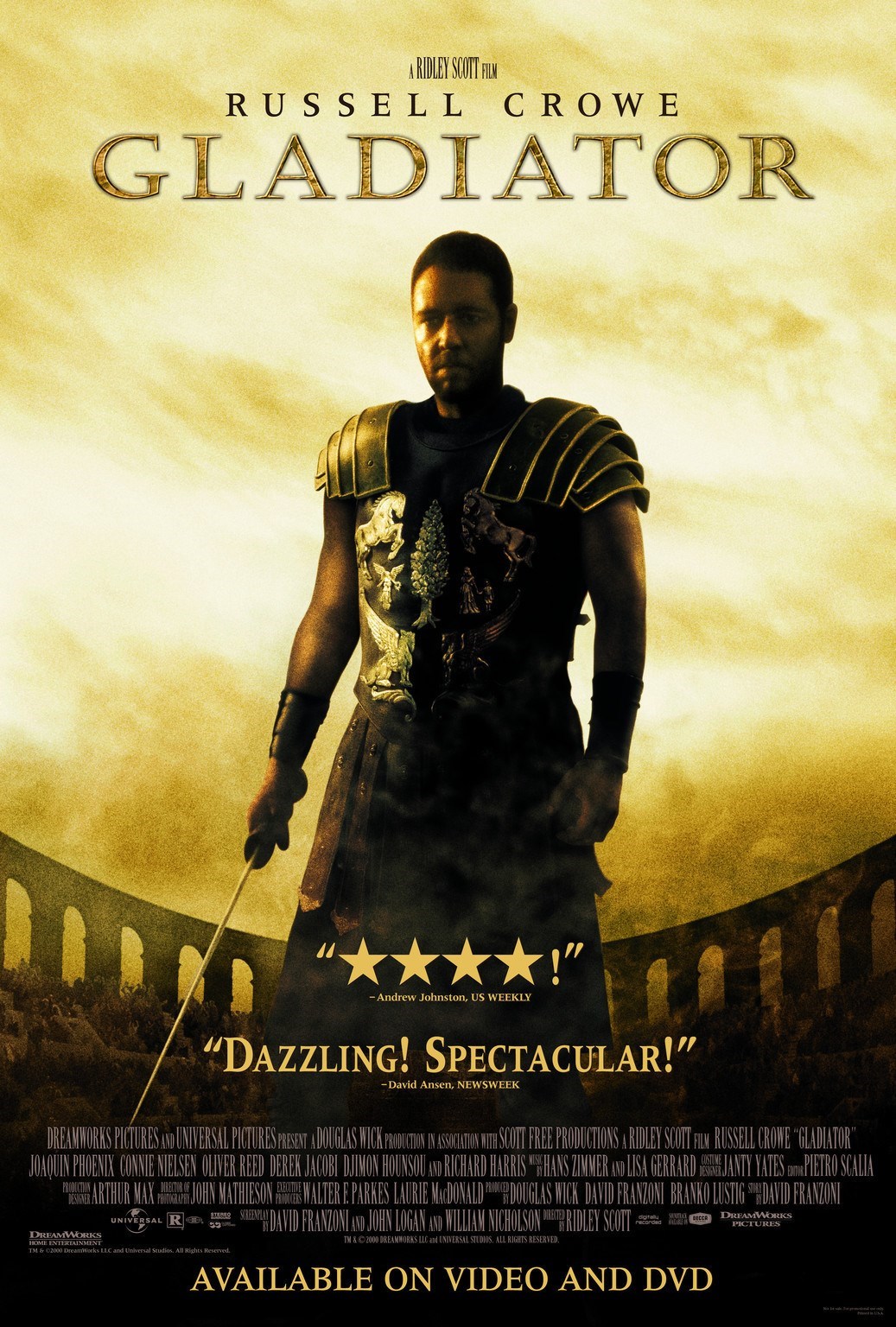 gladiator movie review essay