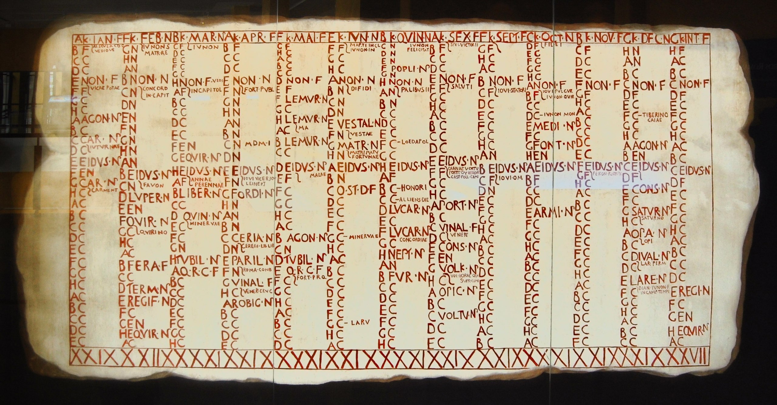 roman calendar