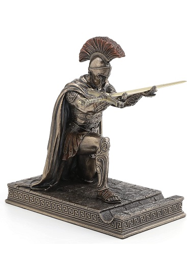 roman centurion kneeling