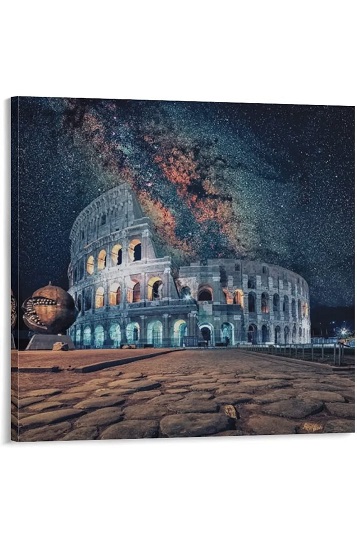 roman colosseum painting