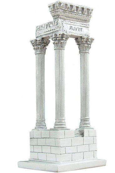 sculpture temple romain