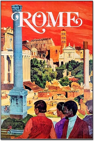 vintage poster rome 2